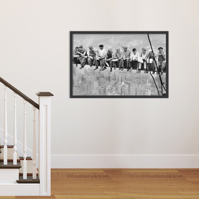 Lunch On A Skyscraper, 1932 Framed On Paper by Charles C. Ebbets Print